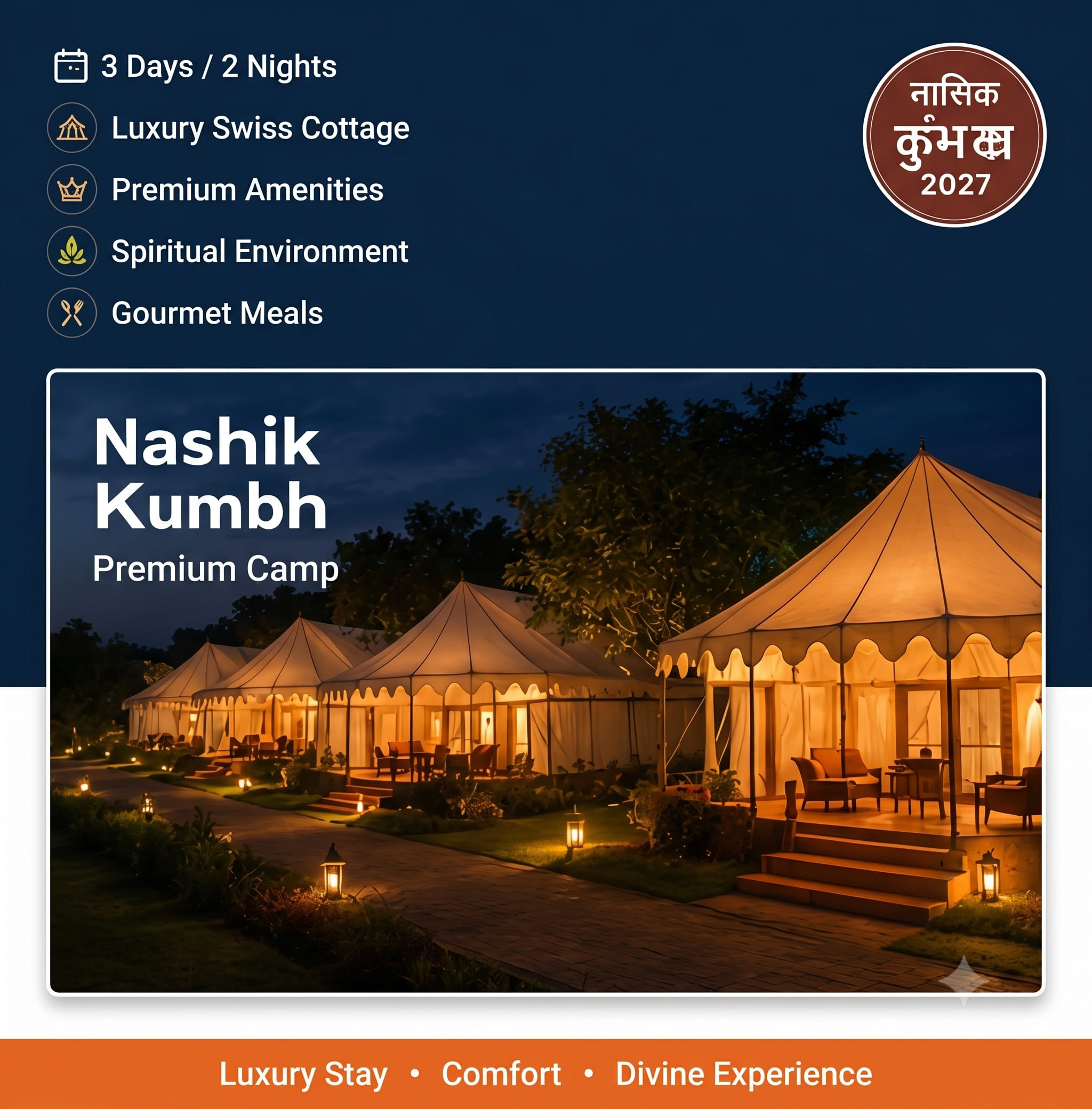Nashik Kumbh Premium Camp
